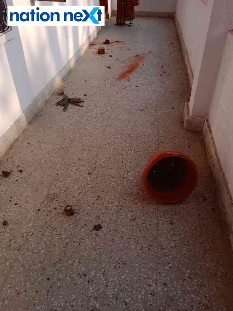 Images of vandalised property at Bishop Cotton School in Nagpur